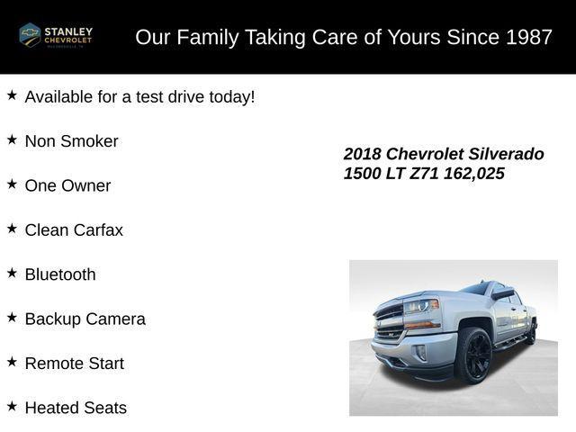 used 2018 Chevrolet Silverado 1500 car, priced at $20,338