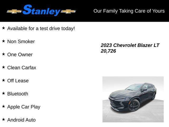 used 2023 Chevrolet Blazer car, priced at $25,765