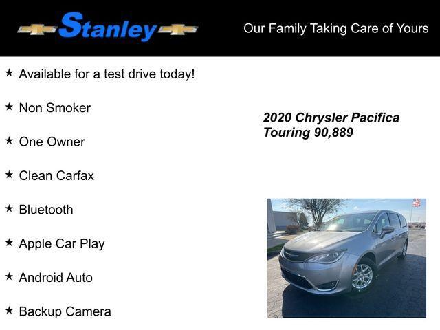 used 2020 Chrysler Pacifica car, priced at $17,336