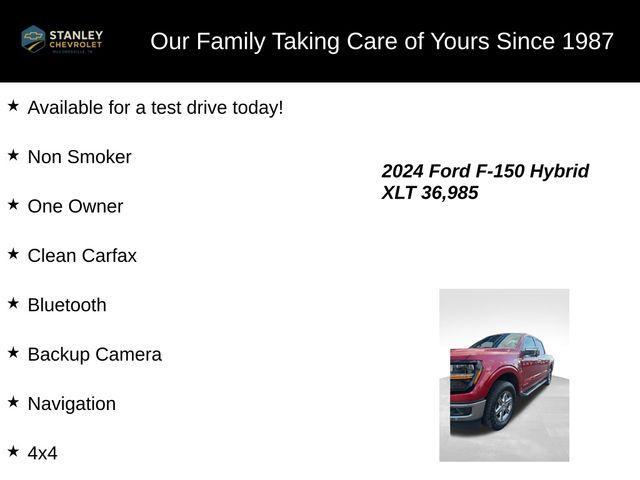 used 2024 Ford F-150 car, priced at $42,493