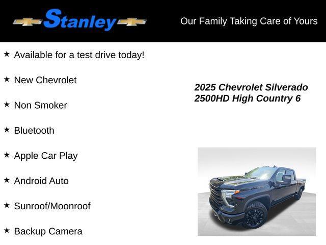 new 2025 Chevrolet Silverado 2500 car, priced at $83,050