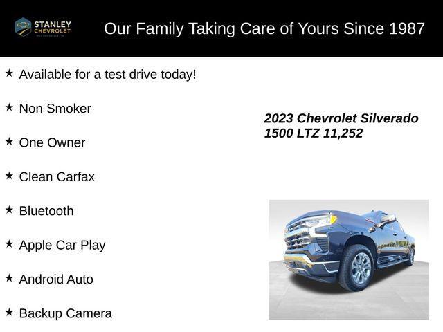 used 2023 Chevrolet Silverado 1500 car, priced at $48,728