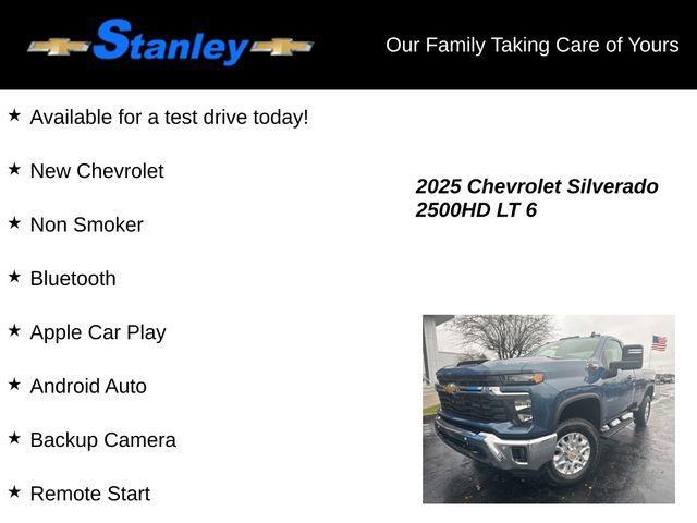 new 2025 Chevrolet Silverado 2500 car, priced at $69,945