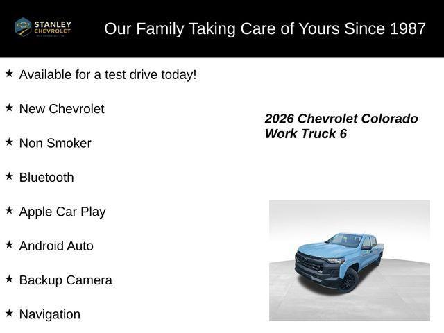 new 2026 Chevrolet Colorado car