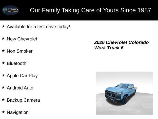 new 2026 Chevrolet Colorado car