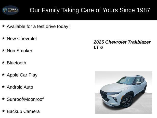 new 2025 Chevrolet TrailBlazer car, priced at $31,368