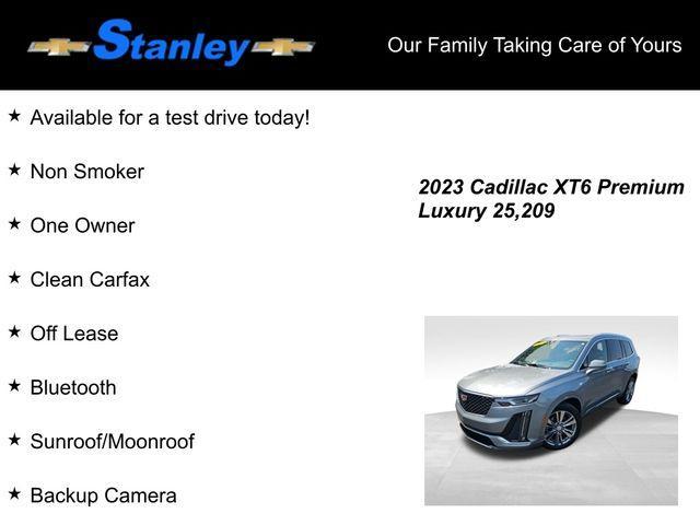 used 2023 Cadillac XT6 car, priced at $43,544