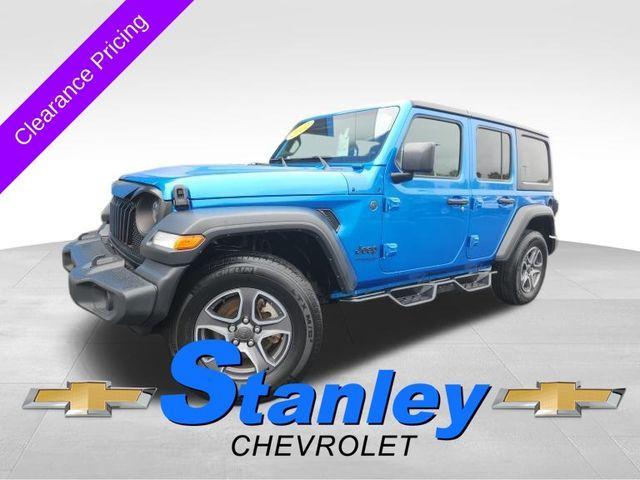 used 2022 Jeep Wrangler Unlimited car, priced at $30,857