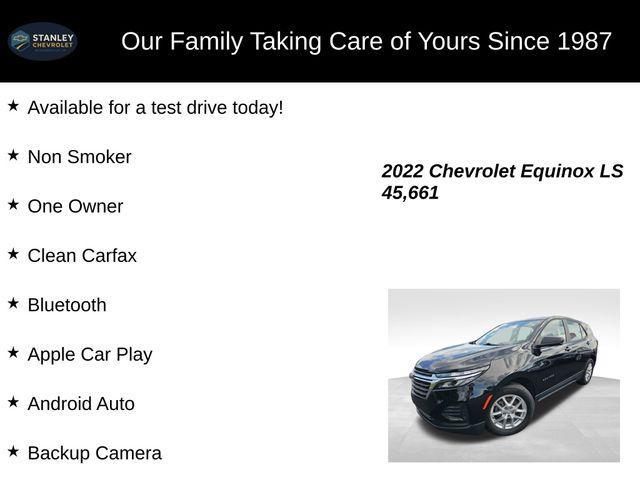 used 2022 Chevrolet Equinox car, priced at $20,036