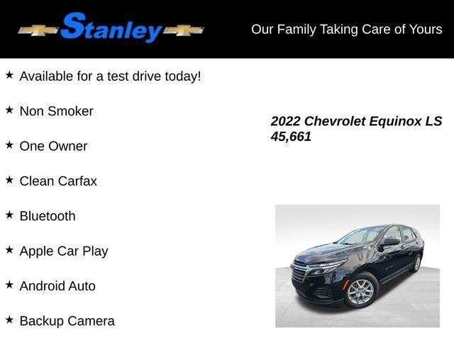 used 2022 Chevrolet Equinox car, priced at $20,997
