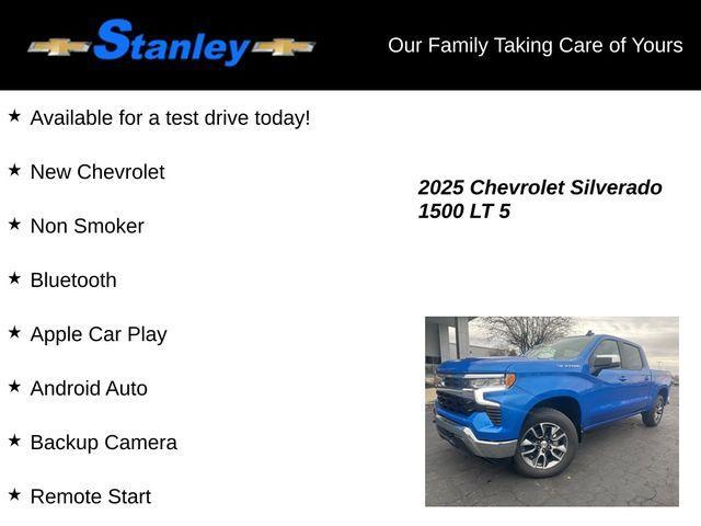 new 2025 Chevrolet Silverado 1500 car, priced at $53,790