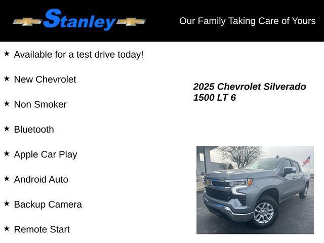 new 2025 Chevrolet Silverado 1500 car, priced at $57,960