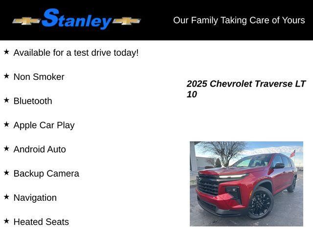 new 2025 Chevrolet Traverse car, priced at $46,812