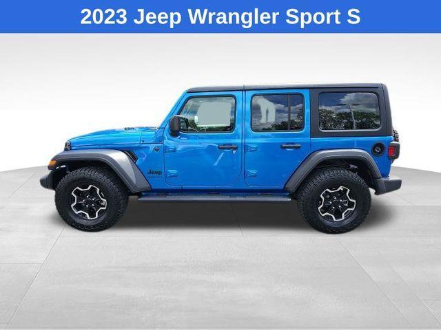 used 2023 Jeep Wrangler car, priced at $35,777