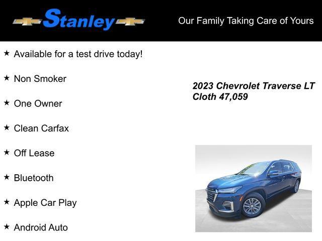 used 2023 Chevrolet Traverse car, priced at $29,313
