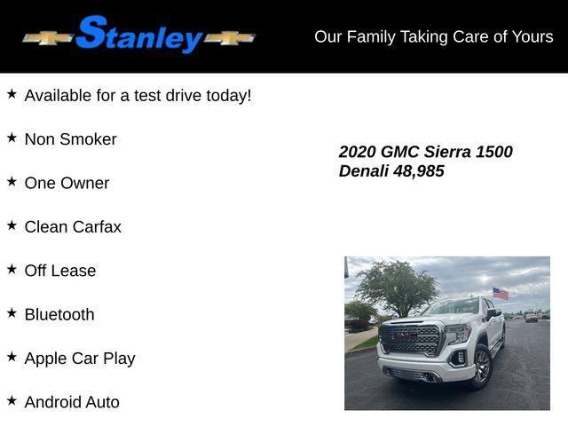 used 2020 GMC Sierra 1500 car, priced at $43,658