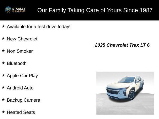 new 2025 Chevrolet Trax car, priced at $24,169