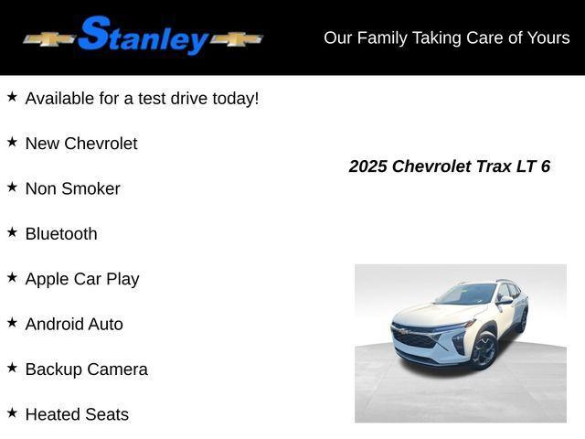 new 2025 Chevrolet Trax car, priced at $24,169