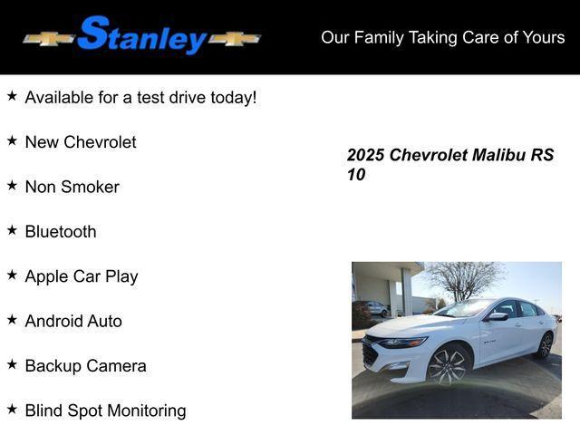 new 2025 Chevrolet Malibu car, priced at $28,570