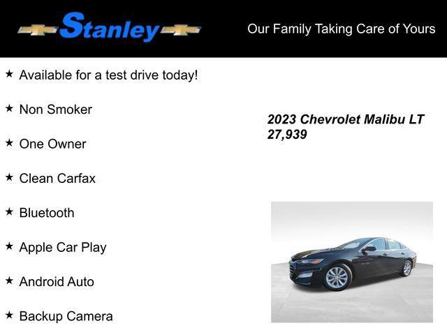 used 2023 Chevrolet Malibu car, priced at $21,726
