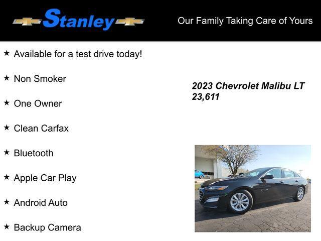 used 2023 Chevrolet Malibu car, priced at $19,999