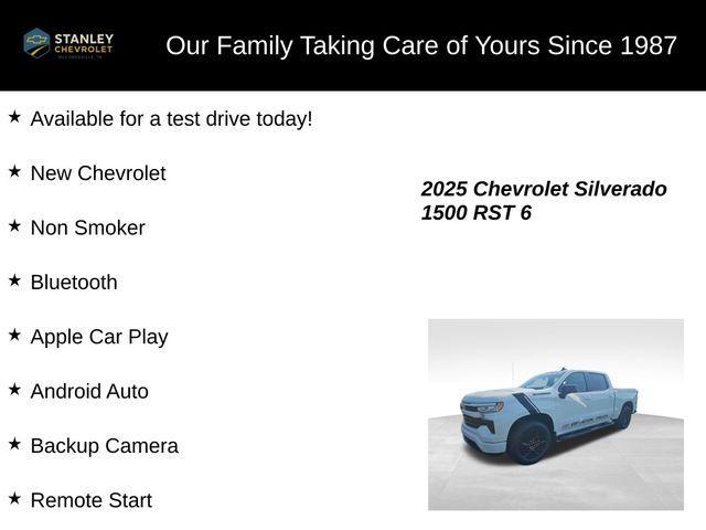 new 2025 Chevrolet Silverado 1500 car, priced at $48,736