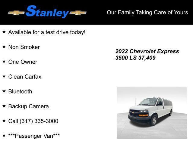 used 2022 Chevrolet Express 3500 car, priced at $33,767