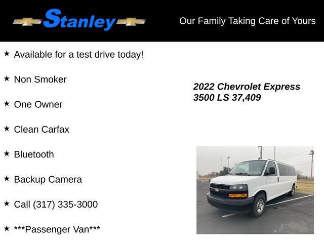 used 2022 Chevrolet Express 3500 car, priced at $38,499