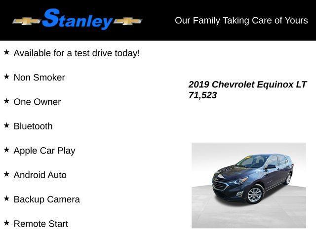 used 2019 Chevrolet Equinox car, priced at $16,312