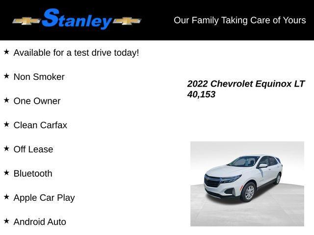 used 2022 Chevrolet Equinox car, priced at $22,975