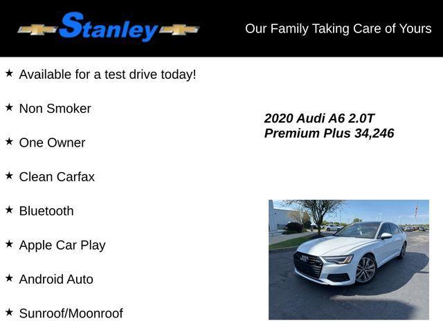 used 2020 Audi A6 car, priced at $27,703