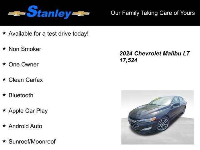 used 2024 Chevrolet Malibu car, priced at $26,999