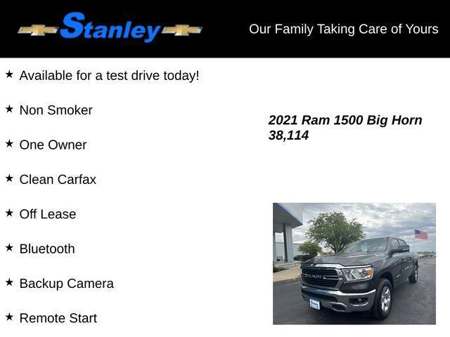 used 2021 Ram 1500 car, priced at $33,598