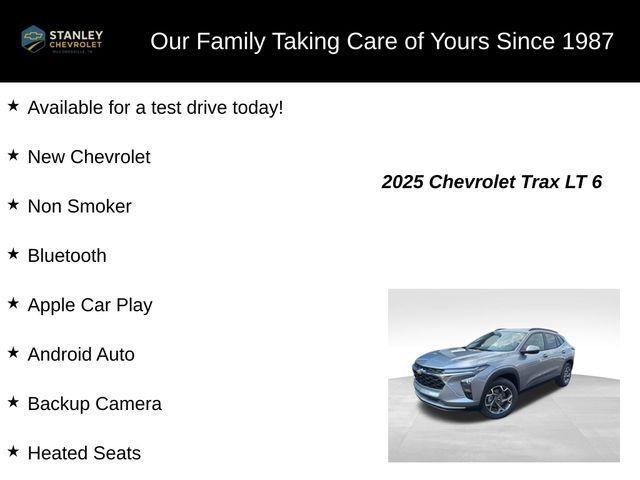 new 2025 Chevrolet Trax car, priced at $24,534