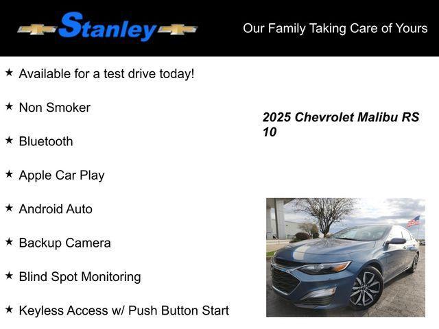 new 2025 Chevrolet Malibu car, priced at $28,570