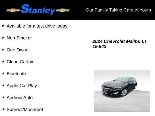 used 2024 Chevrolet Malibu car, priced at $22,991