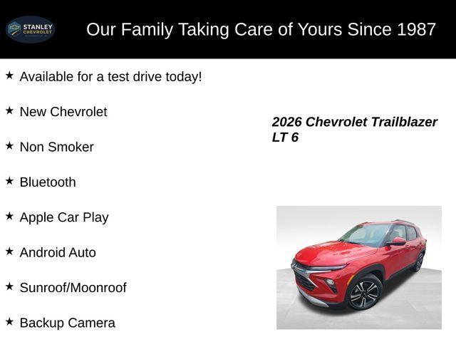 new 2026 Chevrolet TrailBlazer car