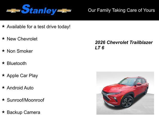 new 2026 Chevrolet TrailBlazer car