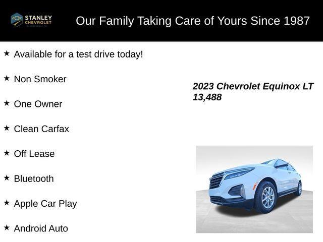 used 2023 Chevrolet Equinox car, priced at $23,930