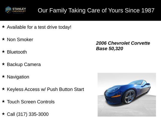 used 2006 Chevrolet Corvette car, priced at $25,940