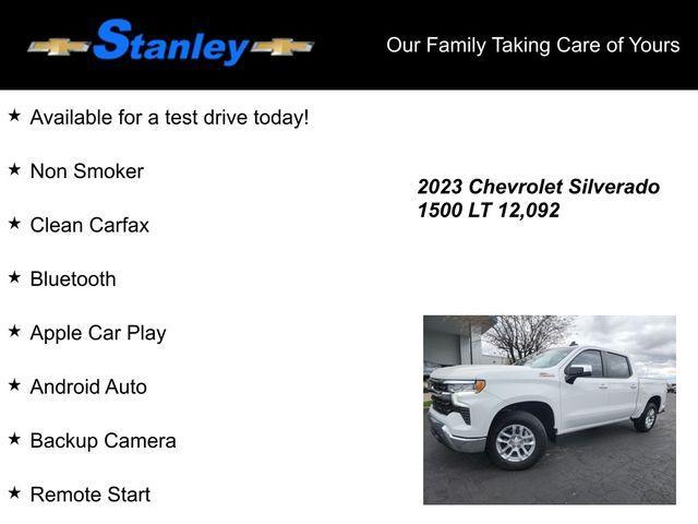 used 2023 Chevrolet Silverado 1500 car, priced at $46,266