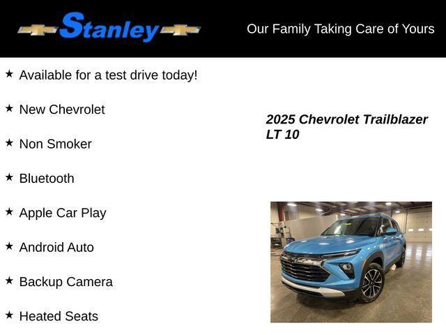 new 2025 Chevrolet TrailBlazer car, priced at $29,015