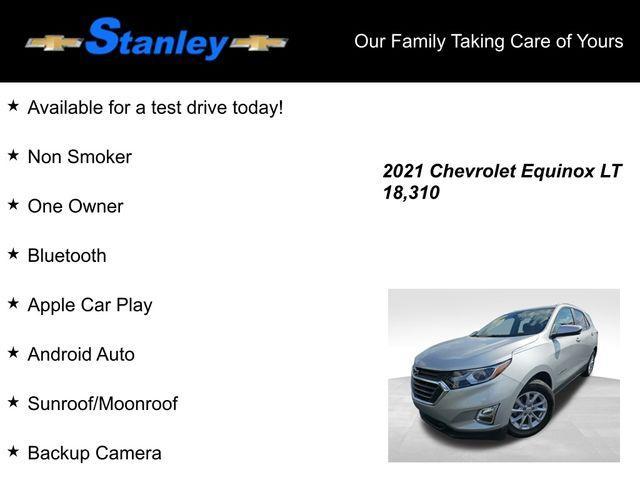used 2021 Chevrolet Equinox car, priced at $22,997