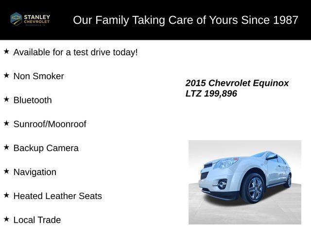 used 2015 Chevrolet Equinox car, priced at $7,000