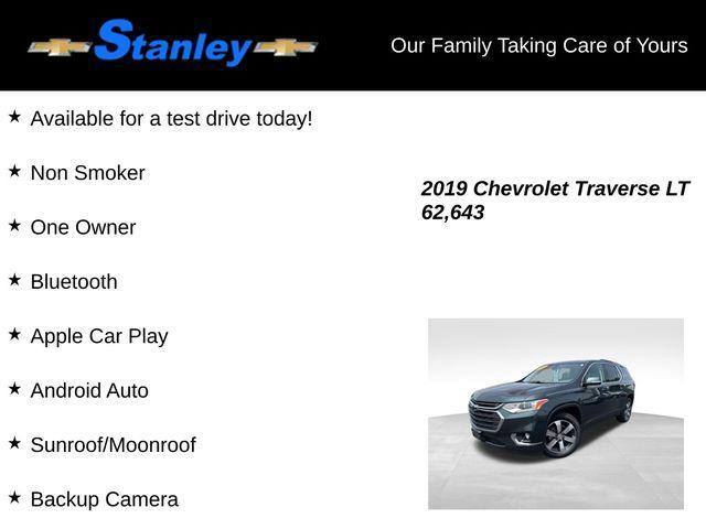 used 2019 Chevrolet Traverse car