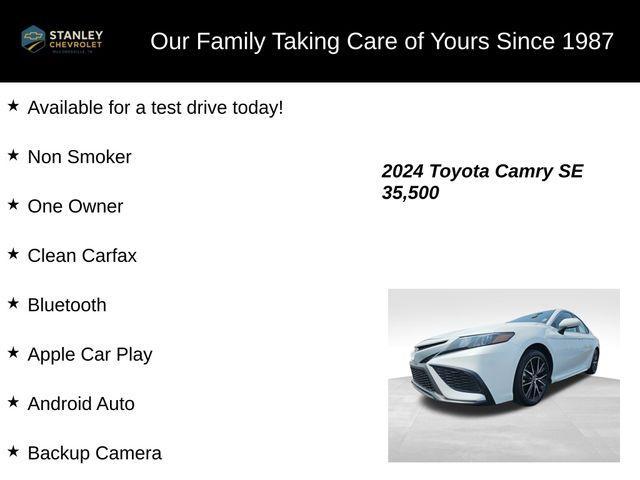 used 2024 Toyota Camry car, priced at $26,692