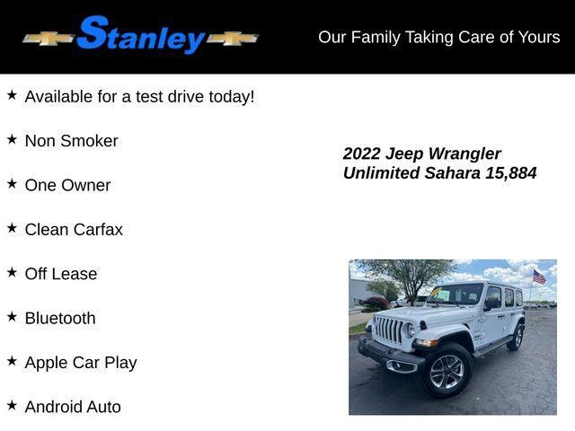 used 2022 Jeep Wrangler Unlimited car, priced at $40,913