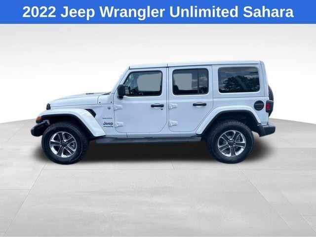 used 2022 Jeep Wrangler Unlimited car, priced at $40,913