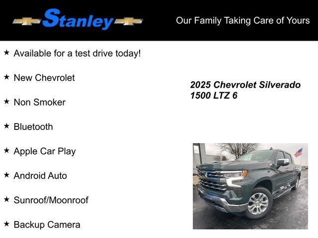 new 2025 Chevrolet Silverado 1500 car, priced at $66,180