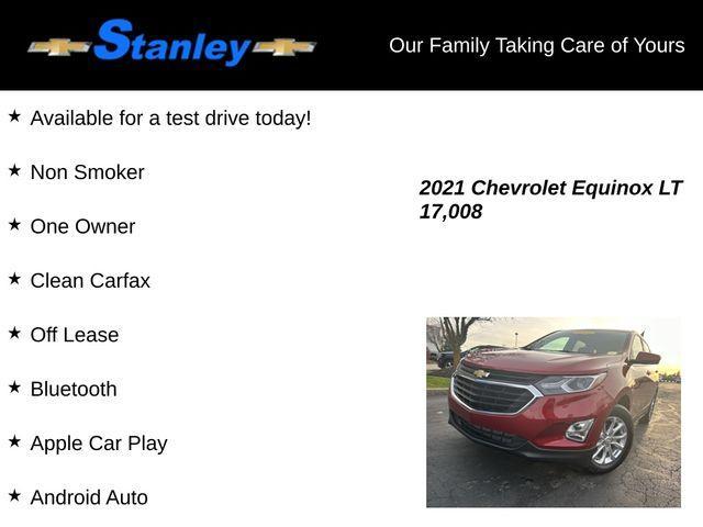 used 2021 Chevrolet Equinox car, priced at $22,942